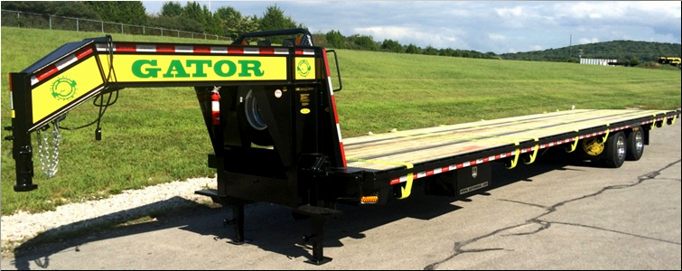 EQUIPMENT TRAILER - TANDEM DUAL GOOSENECK TRAILER FOR SALE  Moore County, Tennessee